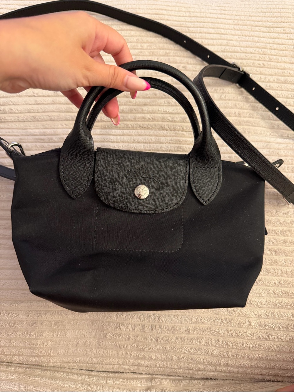 Longchamp Le Pliage XS Top-Handle Crossbody Bag